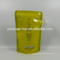 stand up spout pouch plastic food packaging drink juice bag
